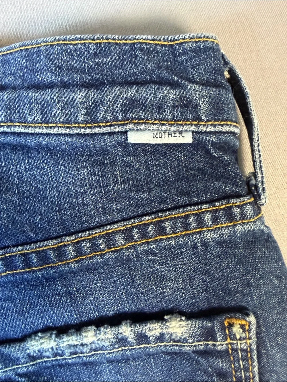 MOTHER The Huffy Flood Jean Dirty Mary Size 25